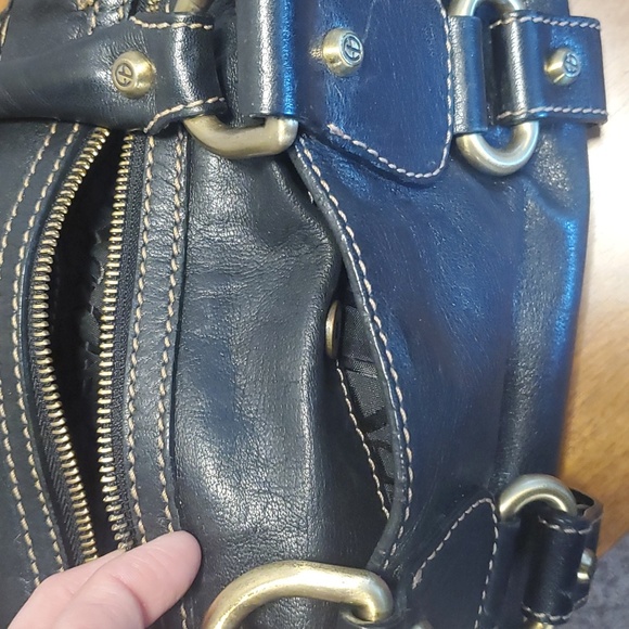 Francesco Biasia black leather purse - Picture 13 of 16